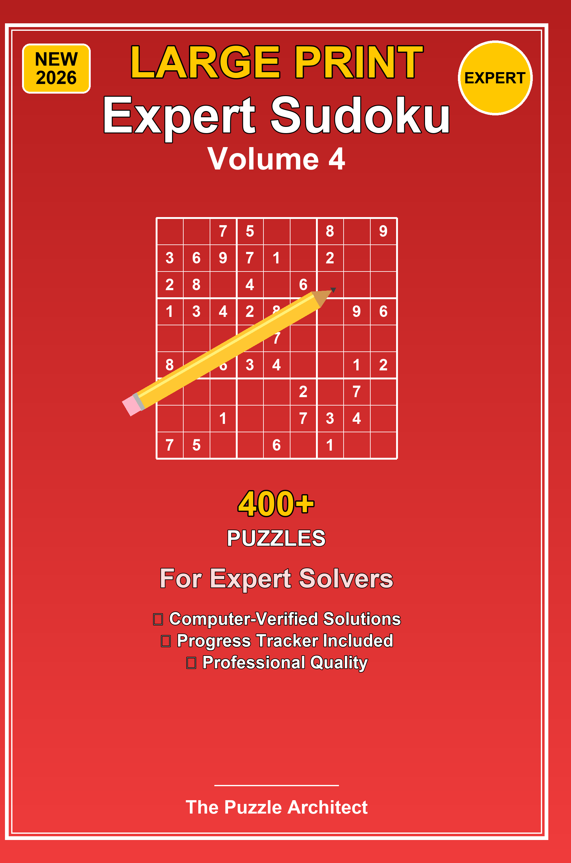 Expert Sudoku Volume 4 Cover